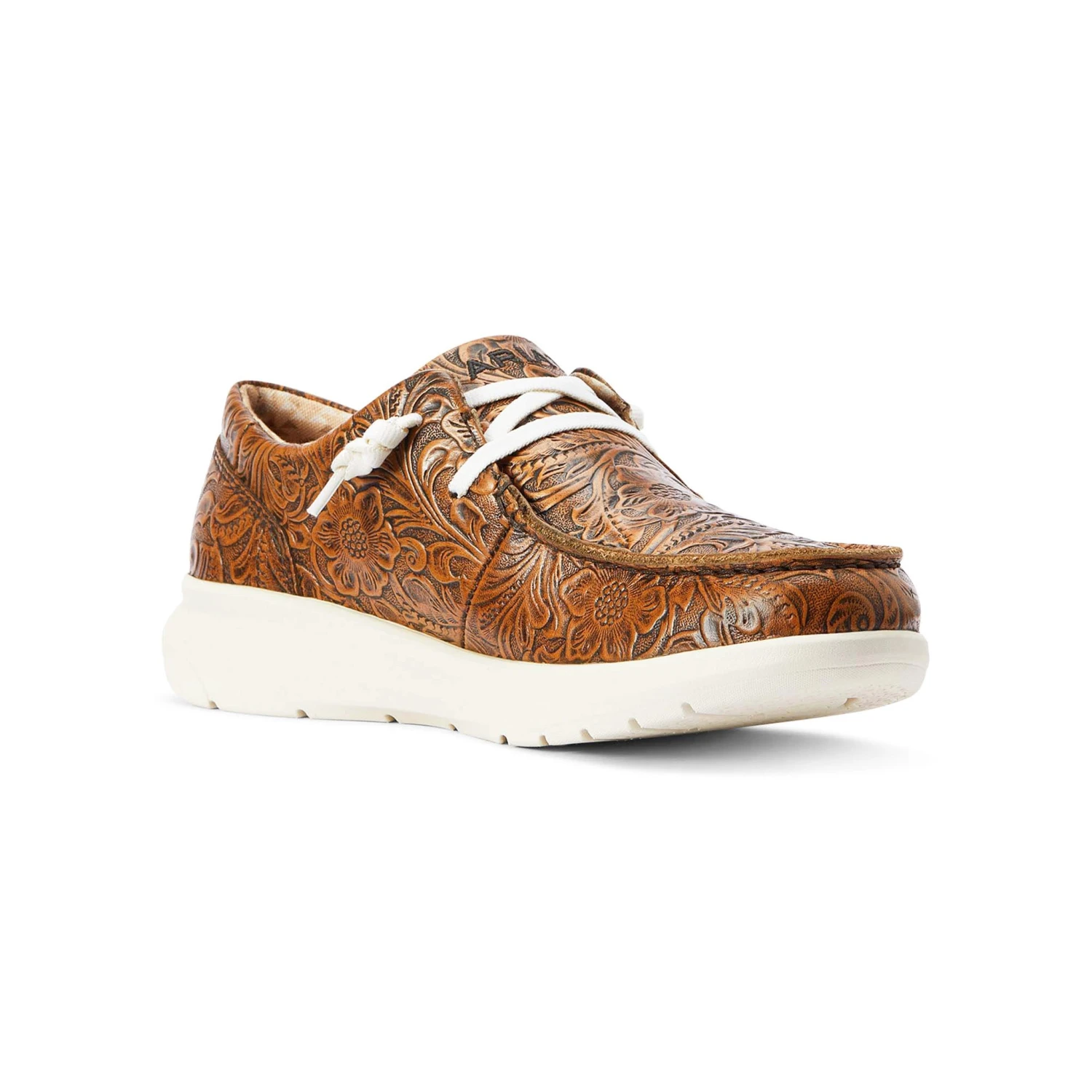 Ariat Women's Brown Floral Embossed Hilo 6 Ariat Women's Brown Floral Embossed Hilo - Image 6