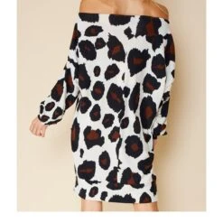 Long Sleeve Animal Print Dress -Moderoo Store 15597135 414ede2c ec74 4b62 b955 8e2af54517b0