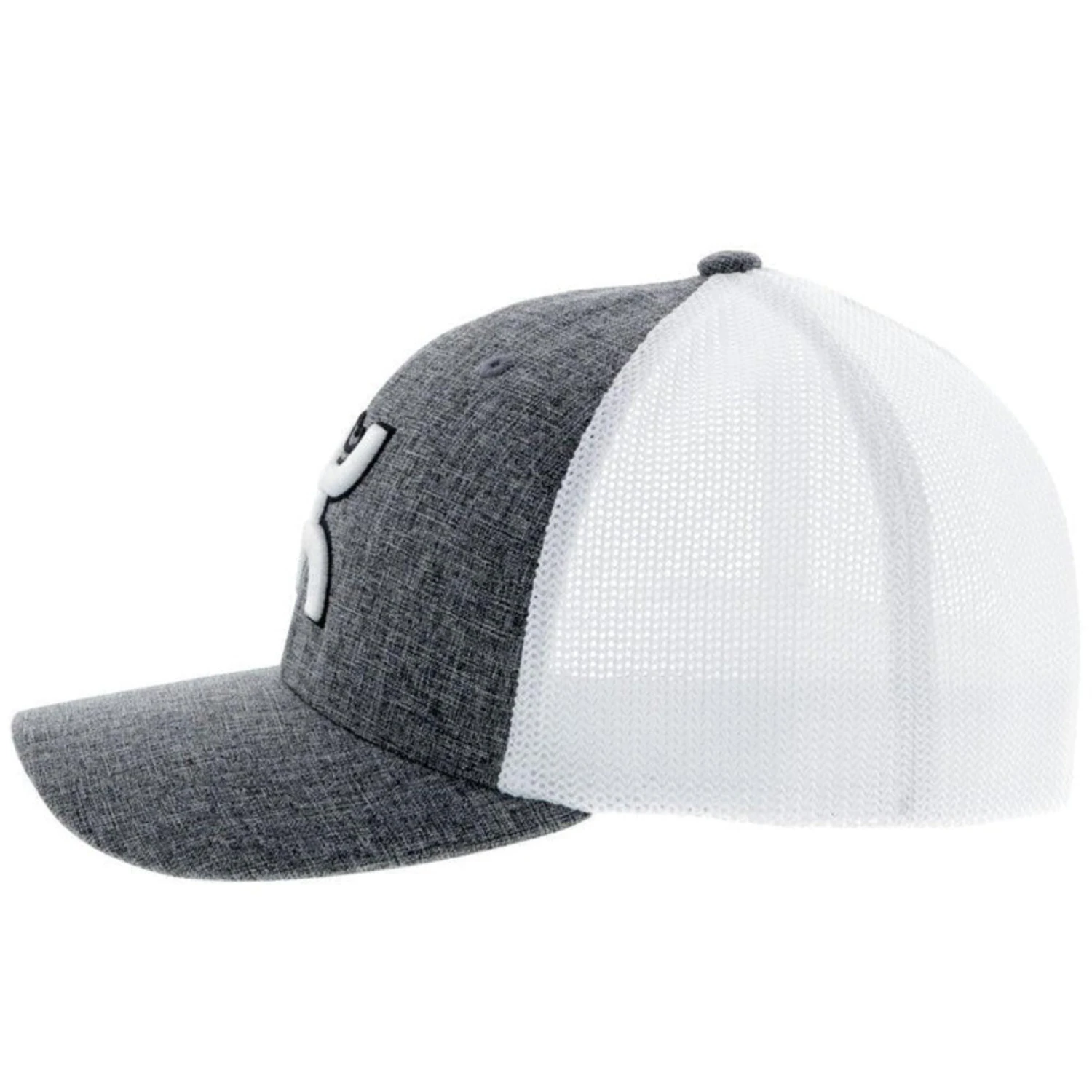 Hooey YOUTH Grey/White Cap-White Hooey Up Patch 2 Hooey YOUTH Grey/White Cap-White Hooey Up Patch - Image 2