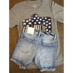 KanCan HIGH RISE DENIM SHORTS -Moderoo Store 20210624 160753 scaled