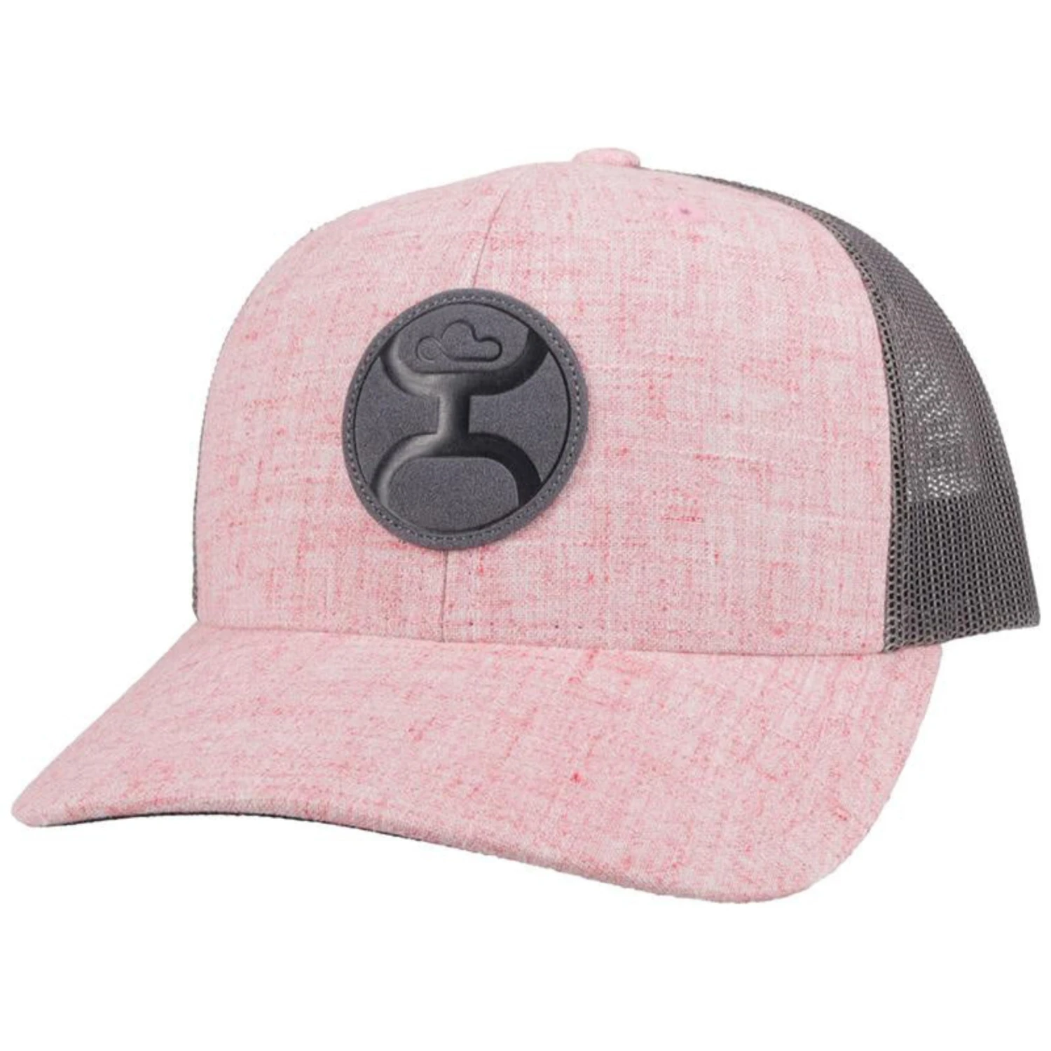 Hooey YOUTH Blush Pink And Grey Cap 1 Hooey YOUTH Blush Pink And Grey Cap