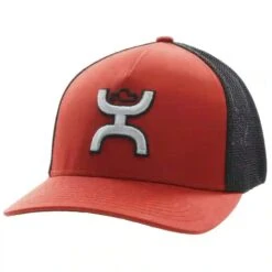 Hooey Mid Profile Rust/Black Cap-Grey Hooey Up Logo