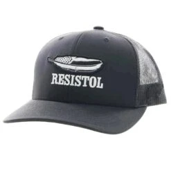 HOOey Blk ResistolFeathCap