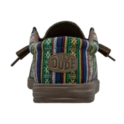 Heydude Hey Dude Wally Serape Blue Canyon -Moderoo Store 40017 9BK WALLYSERAPE BLUECANYON RIGHTBACK