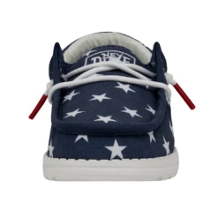 Heydude Hey Dude Youth Wally American Flag -Moderoo Store 40046 9CW WALLYYOUTHPATRIOTIC AMERICANFLAG LEFTFRONT