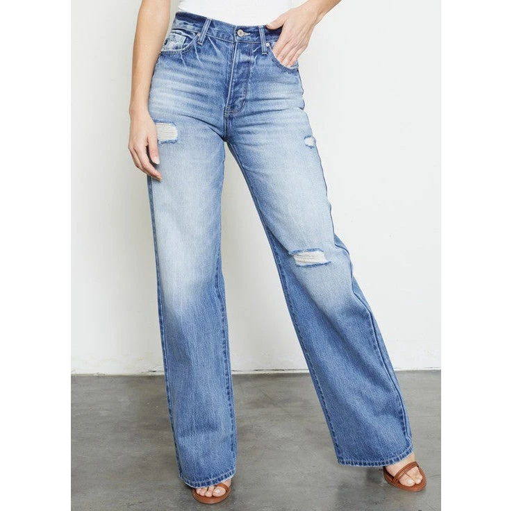 KanCan Ultra High Rise 90's Flare Jean 1 KanCan Ultra High Rise 90's Flare Jean