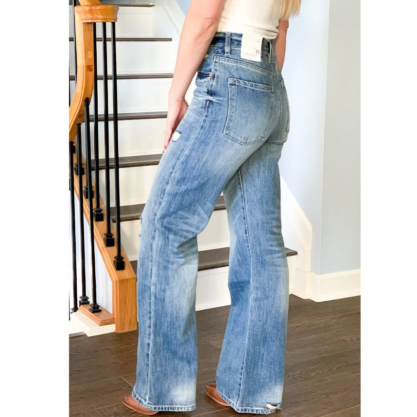 KanCan Ultra High Rise 90's Flare Jean 3 KanCan Ultra High Rise 90's Flare Jean - Image 3