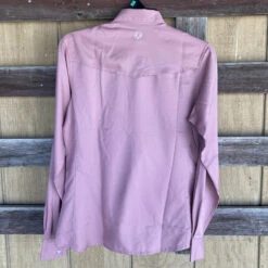 Hooey "Sol" Ladies Ash Rose Long Sleeve Shirt 5 Hooey "Sol" Ladies Ash Rose Long Sleeve Shirt -Moderoo Store HT1628LTPLb