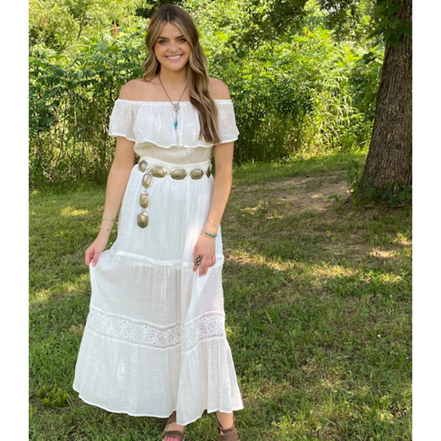 White Maxi Dress 2 White Maxi Dress - Image 2
