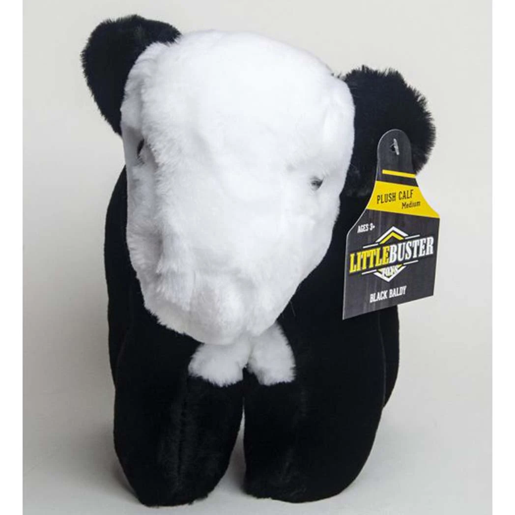 Little Buster Medium Plush Black Baldy 2 Little Buster Medium Plush Black Baldy - Image 2