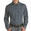 Panhandle Men's Blue Diamond Geo Shirt