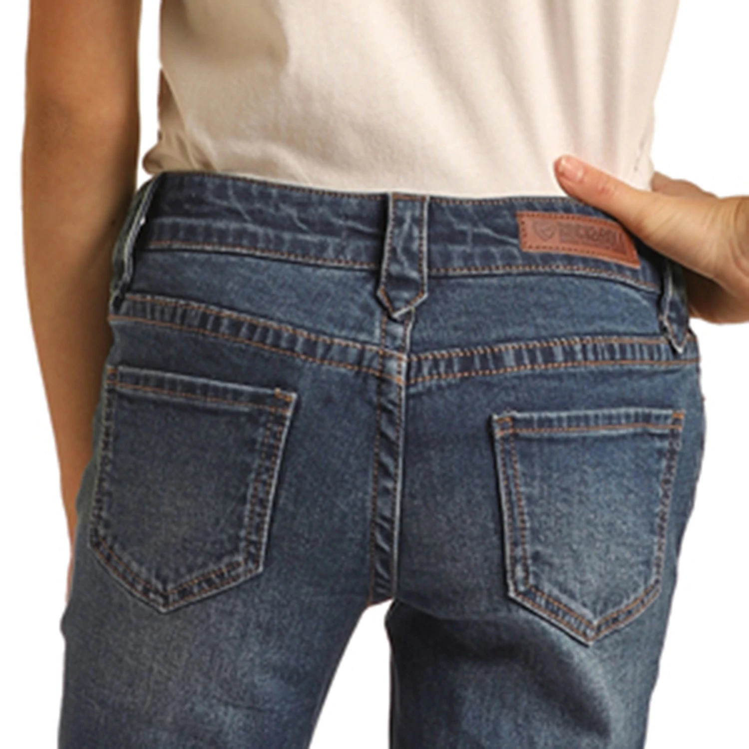 Rock & Roll Girls Mid Rise Trouser 4 Rock & Roll Girls Mid Rise Trouser - Image 4