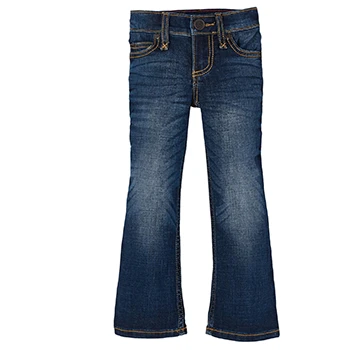 Wrangler Girl's Medium Wash Bootcut Jean 2 Wrangler Girl's Medium Wash Bootcut Jean - Image 2