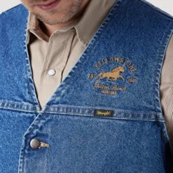 Wrangler Denim Yellowstone Vest -Moderoo Store Screenshot2023 02 08112938