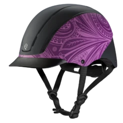 Troxel Spirit Purple Boho Helmet