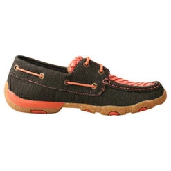 Twisted X Women's Coral Woven Rubberized Moc -Moderoo Store WDM0141 4