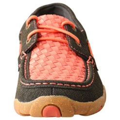 Twisted X Women's Coral Woven Rubberized Moc -Moderoo Store WDM0141 5
