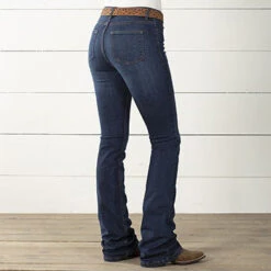 Kimes Ranch-Mid-Rise/Boot Cut/Slim Fit Ladies Jeans-Chloe 6 Kimes Ranch-Mid-Rise/Boot Cut/Slim Fit Ladies Jeans-Chloe -Moderoo Store back 1e904e00 eefa 428e 9157 134a6ef07d72