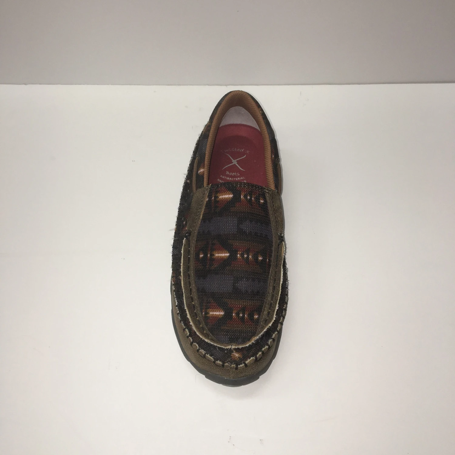 WE Exclusive ~ Twisted X Women's Grey Aztec Slip On Moc 6 WE Exclusive ~ Twisted X Women's Grey Aztec Slip On Moc - Image 6