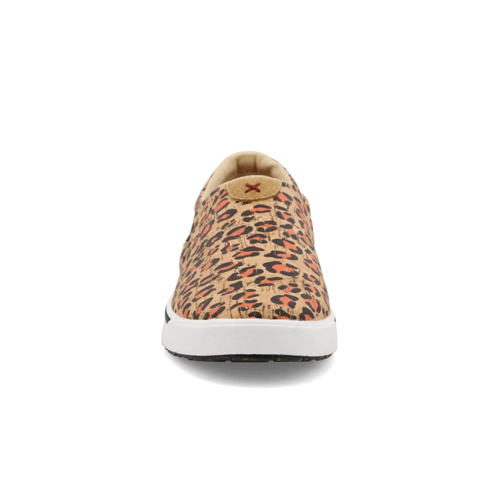 Twisted X Kid's Cheetah And Cork Slip-On Shoe 5 Twisted X Kid's Cheetah And Cork Slip-On Shoe - Image 5